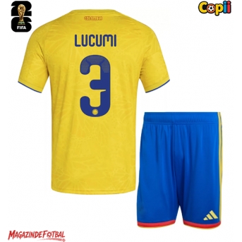 Columbia Jhon Lucumi #3 Echipament de Fotbal Replică Mondial 2026 Copii Acasa (+ Șorturi)